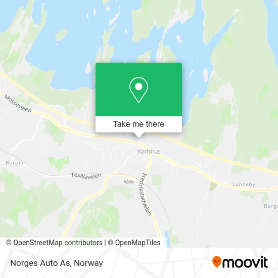 Norges Auto As map