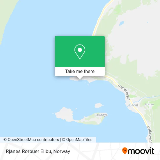 Rjånes Rorbuer Elibu map