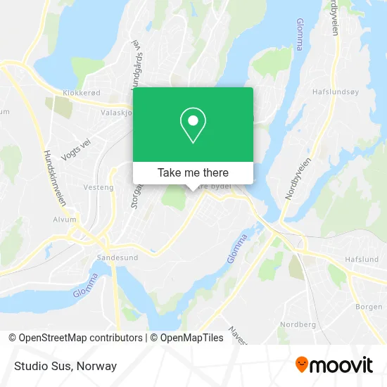Studio Sus map