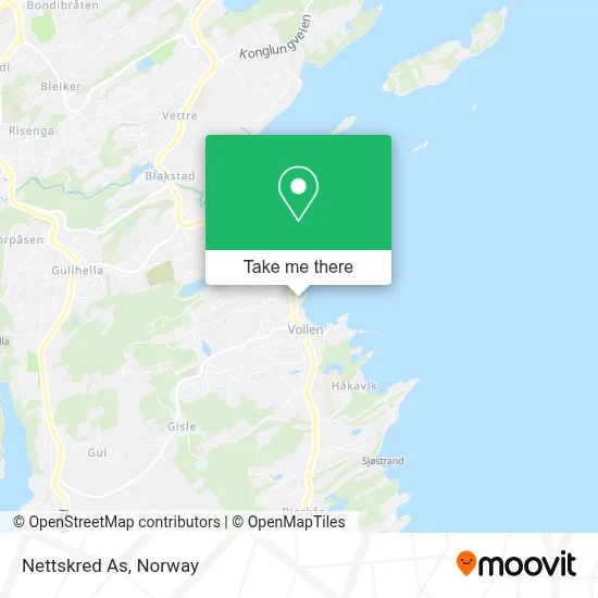 Nettskred As map