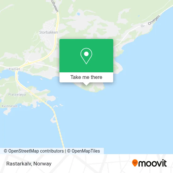Rastarkalv map