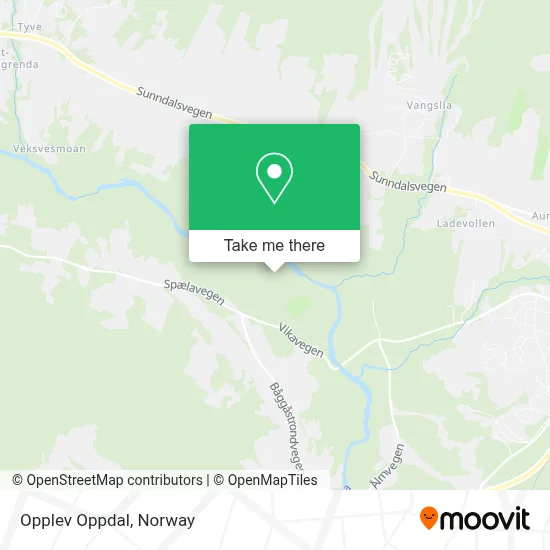Opplev Oppdal map