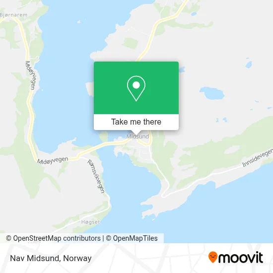 Nav Midsund map