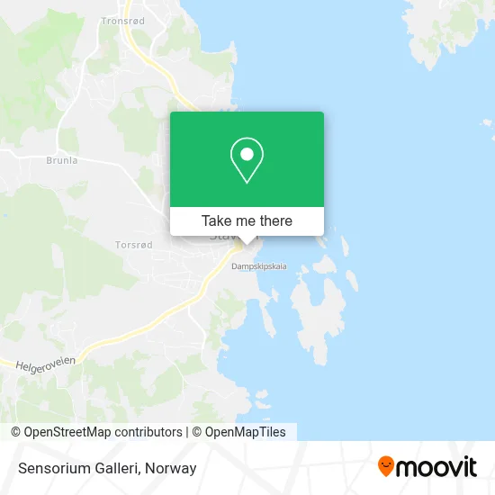 Sensorium Galleri map