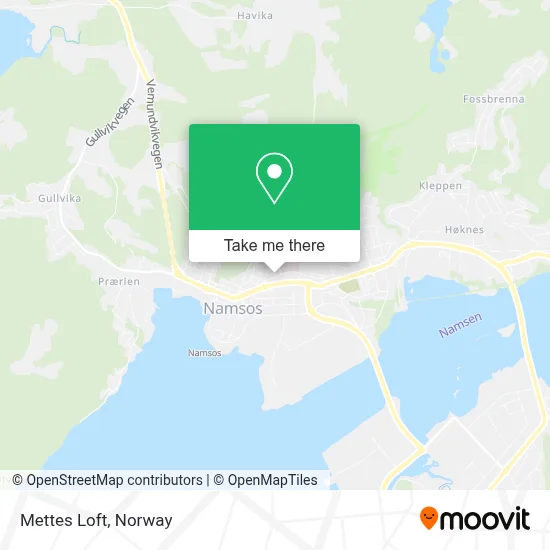 Mettes Loft map