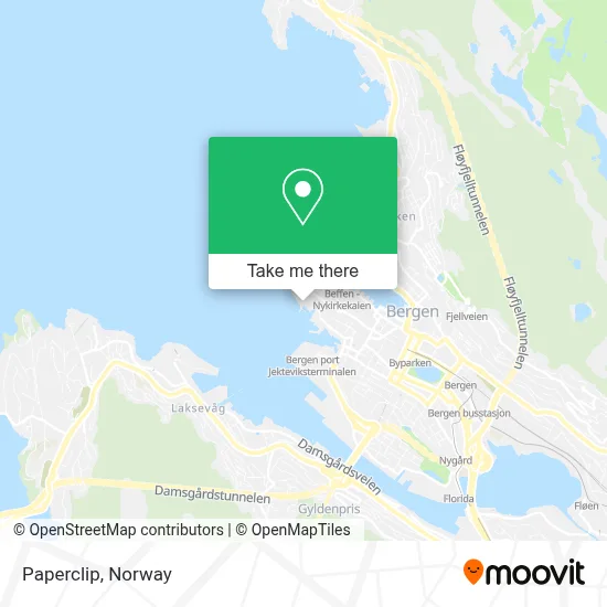 Paperclip map