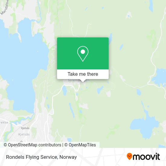Rondels Flying Service map