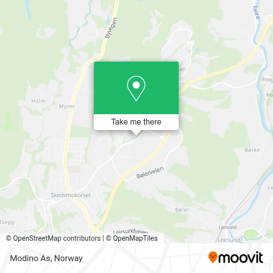 Modino As map