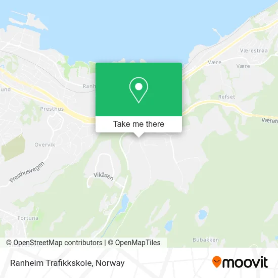 Ranheim Trafikkskole map