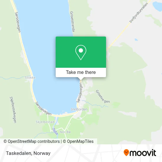 Taskedalen map