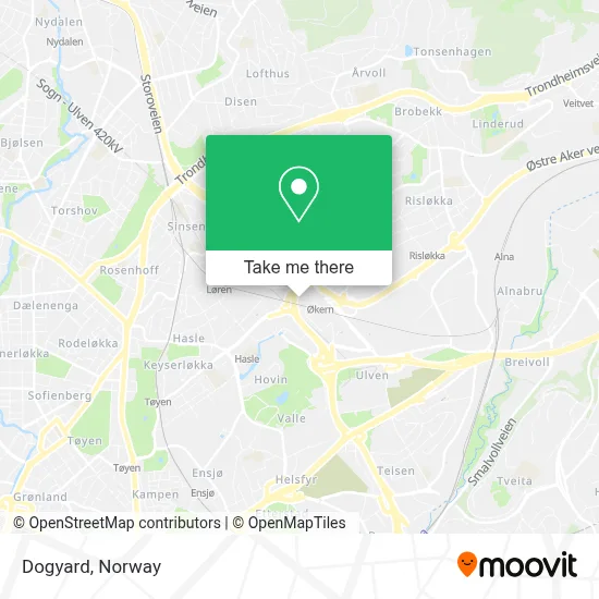 Dogyard map