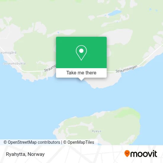 Ryahytta map
