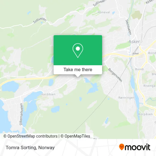 Tomra Sorting map