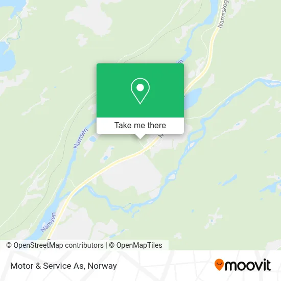 Motor & Service As map