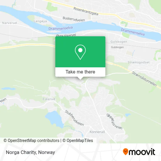 Norga Charity map