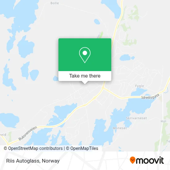 Riis Autoglass map