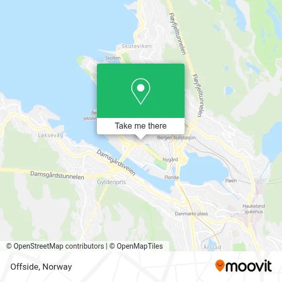 Offside map