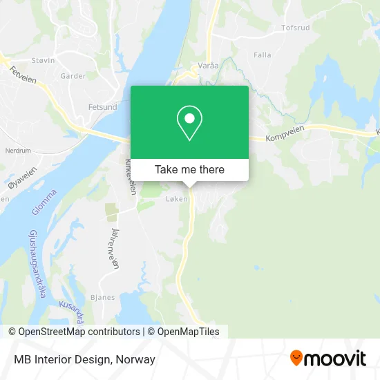 MB Interior Design map