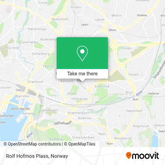 Rolf Hofmos Plass map