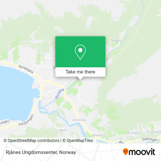 Rjånes Ungdomssenter map