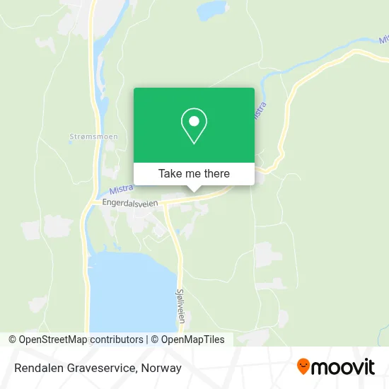 Rendalen Graveservice map