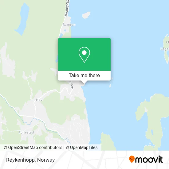Røykenhopp map