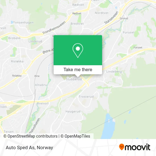 Auto Sped As map