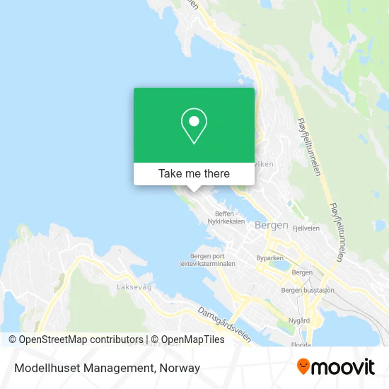 Modellhuset Management map