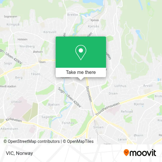 Vic map