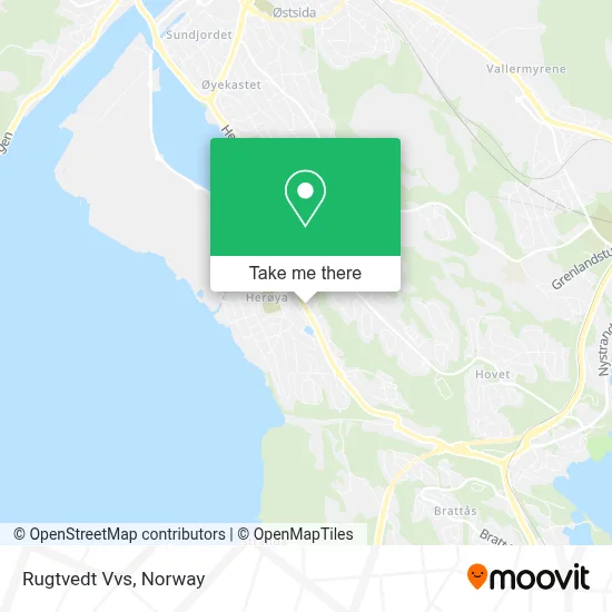 Rugtvedt Vvs map