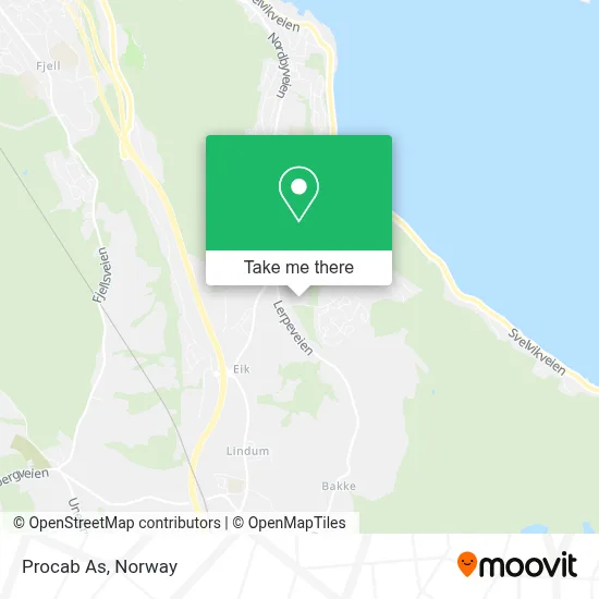 Procab As map