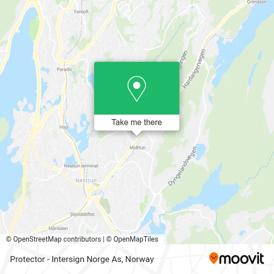 Protector - Intersign Norge As map