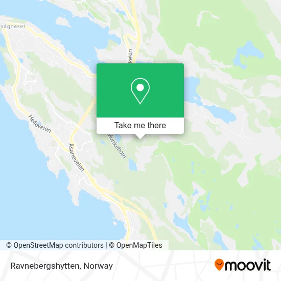 Ravnebergshytten map