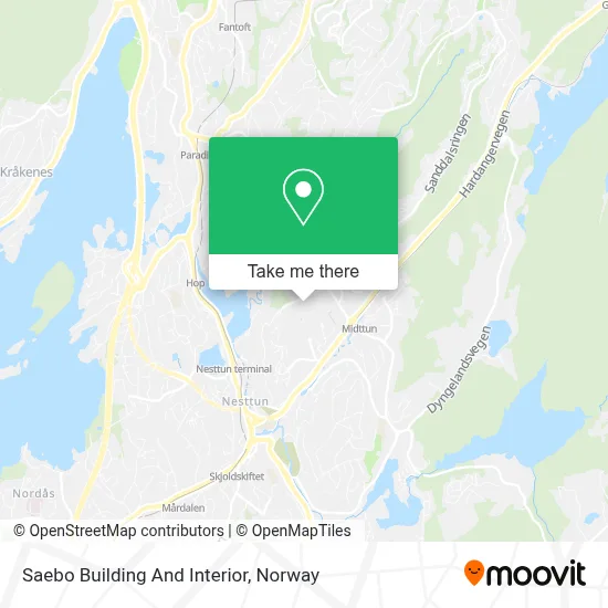 Saebo Building And Interior map