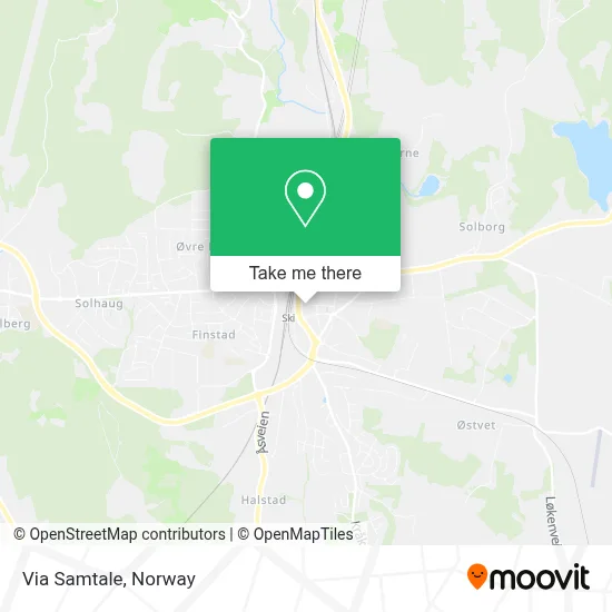 Via Samtale map