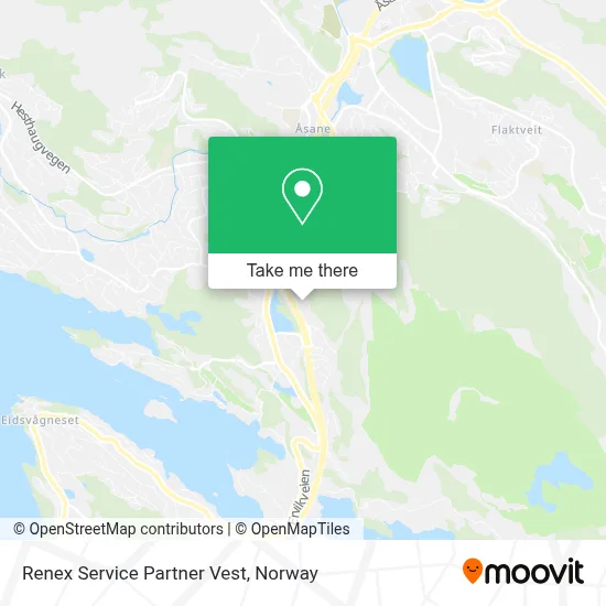 Renex Service Partner Vest map