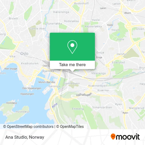 Ana Studio map