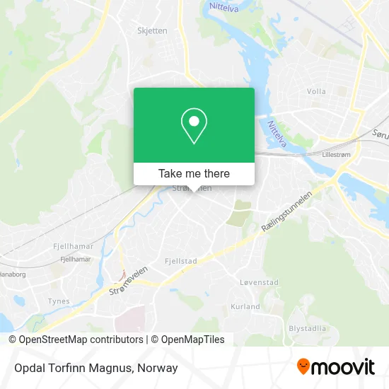 Opdal Torfinn Magnus map