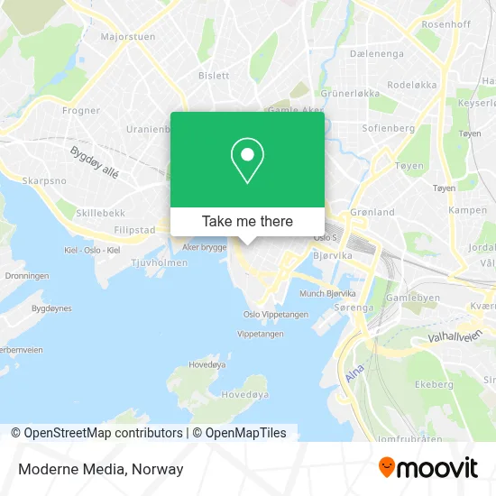 Moderne Media map