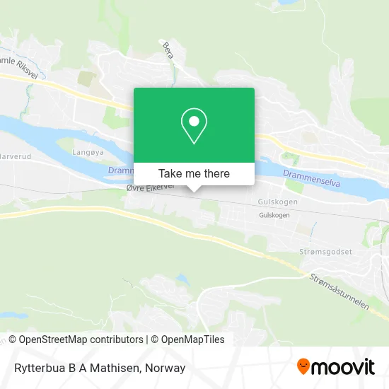 Rytterbua B A Mathisen map
