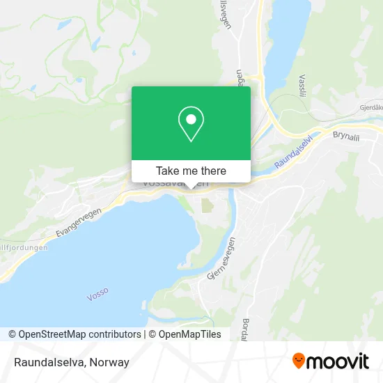 Raundalselva map