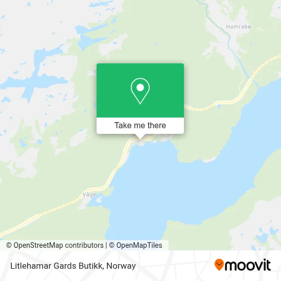 Litlehamar Gards Butikk map