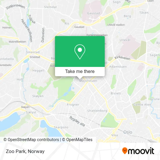 Zooparc map