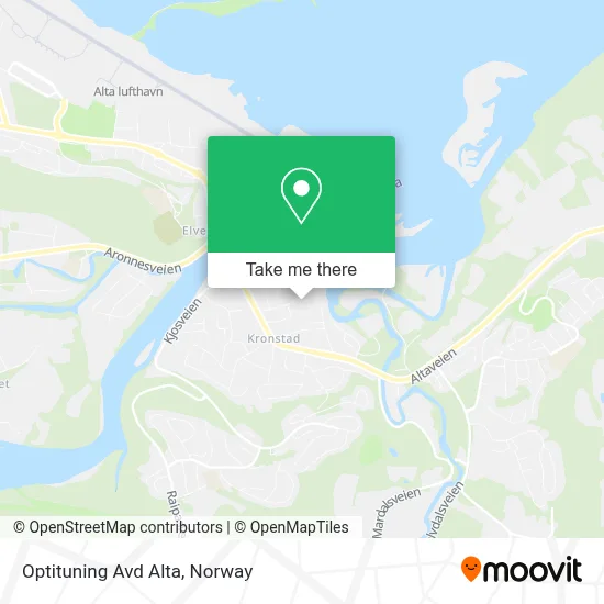 Optituning Avd Alta map