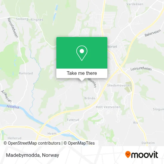 Madebymodda map
