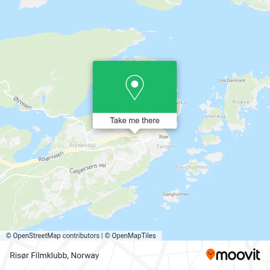 Risør Filmklubb map