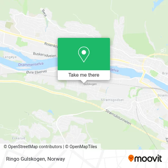 Ringo Gulskogen map