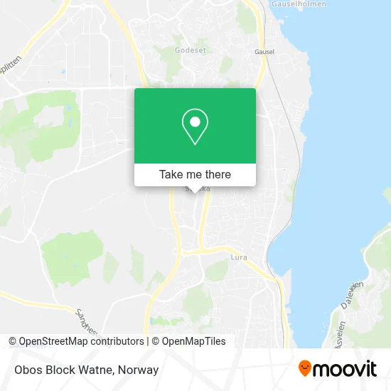 Obos Block Watne map