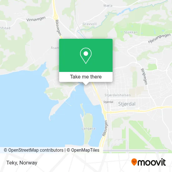 Teky map