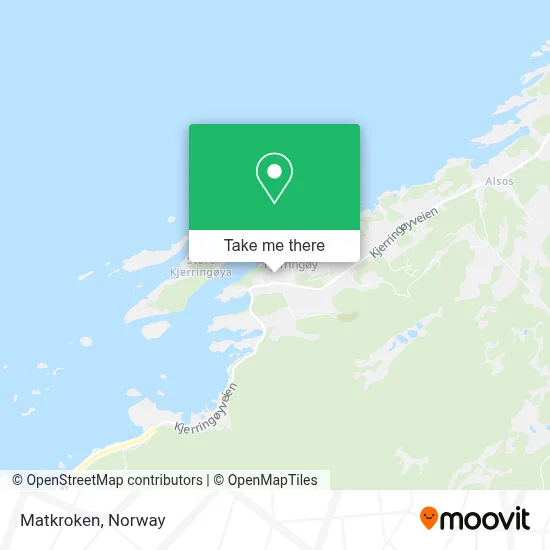 Matkroken map